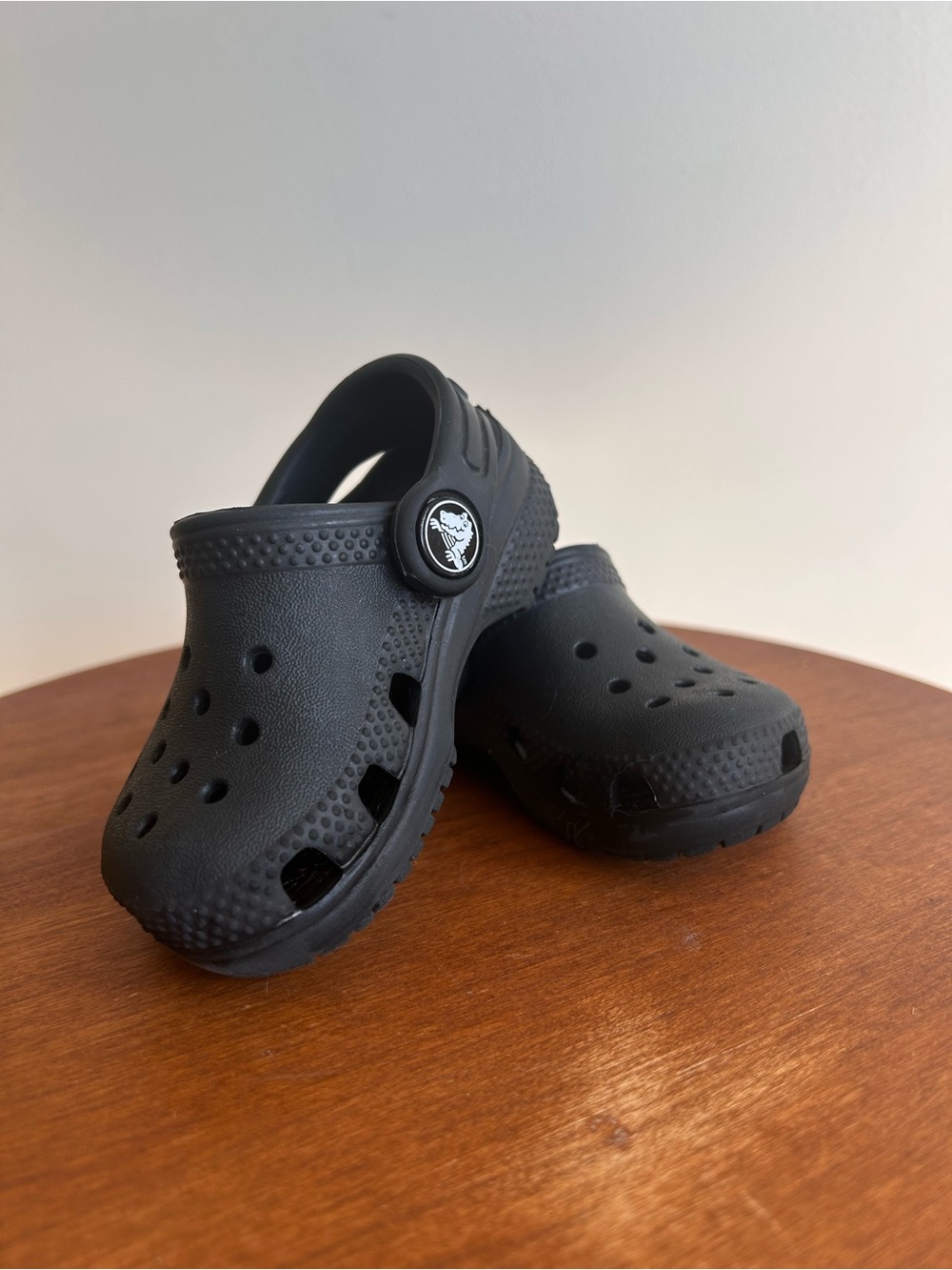 Infant Black Crocs - Comfortable Everyday Slip-On for Kids